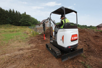 Bobcat E17 Minibagger