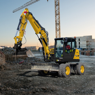 Yanmar B95W Mobilbagger
