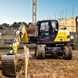 Yanmar B95W Mobilbagger
