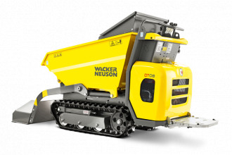 Minidumper Kettendumper 800kg Nutzlast Selbstlader Wacker Neuson DT08 Neuwied