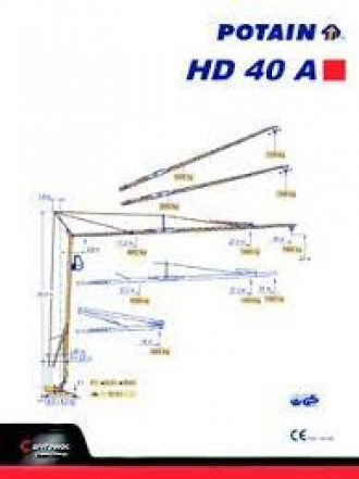 Mietkran Potain HD 40 A Baden-Baden