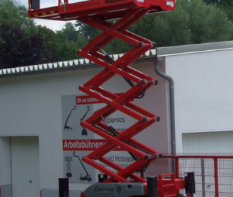 Scherenbühne Allrad 12 m Haulotte Compact 12DX - Diesel 