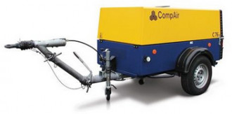 Kompressor CompAir C 65-10 mit DPF (Dieselpartikelfilter) 