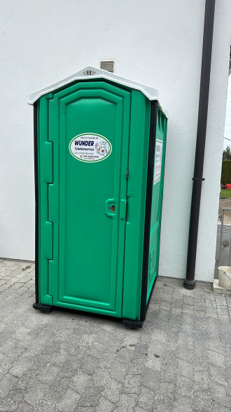 Toilettenkabine WC-Kabine Baustellentoilette  Miettoilette Baustellen WC mobile Toiletten mieten Germering