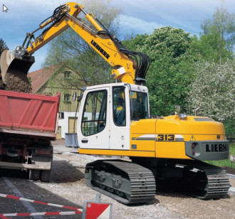 Liebherr R313 Freiburg im Breisgau