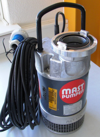 Tauchpumpe 24m³/10mFh Mast TP4