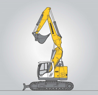 Liebherr R 926 Compact Litronic Freiburg im Breisgau