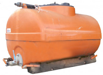 Wassertank mit Abesperrhahn 
