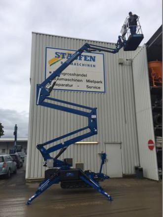 Hematec Traccess 170 Raupen Gelenkteleskopbühne