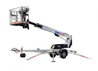 Platforma robocza przyczepy Hematec DINO 135 TD 