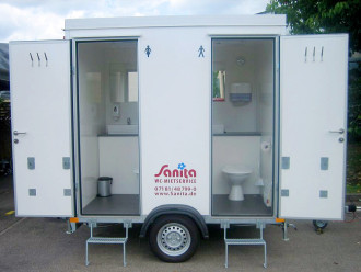 Toilettenwagen Sanita Klein 1/1 Schwäbisch Hall