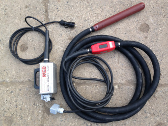 Beton-Innenrüttler 30 Flasche  Intec FAST-Umformer 230V Hildesheim