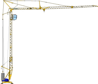 Potain IGO T70A MIetkran Rodgau