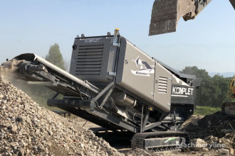 KOMPLET Crocodiles Mobilna kruszarka Rozdrabniarka 200t/h