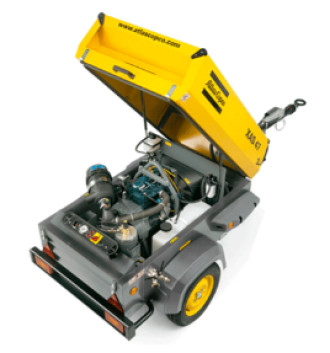 Atlas Copco XAS68 Kompressor Wuppertal