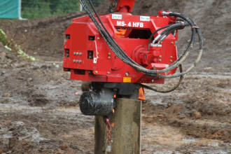 Müller MS 4 HFB Baggeranbauvibrator 