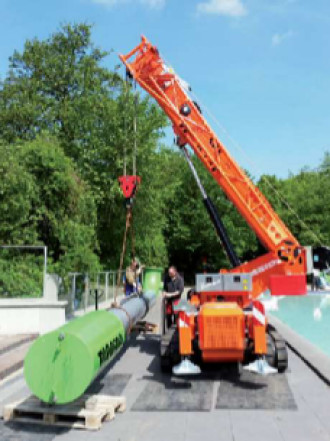 Minikran Jekko SPX 1275 Raupenkran Neustadt an der Weinstraße