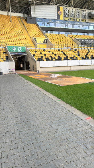 Materace do koparek z blachy stalowej Stabau