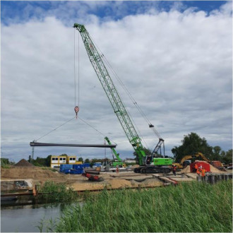Raupenkran Sennebogen 670 HD Serie E - Vollhydraulischer Seilbagger_10597
