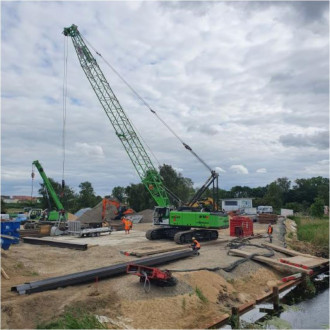 Raupenkran Sennebogen 670 HD Serie E - Vollhydraulischer Seilbagger_10597