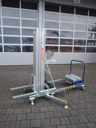 Montagelift Lastenlift m. Wechselgewicht Böcker ALP Lift LMX 500 W  LLW48-500 