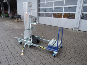 Montagelift Lastenlift m. Wechselgewicht Böcker ALP Lift LMX 500 W  LLW48-500
