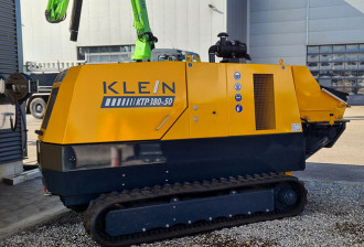 Raupen Betonpumpe KTP 180-50 DC Fördermenge 51 m³/h 