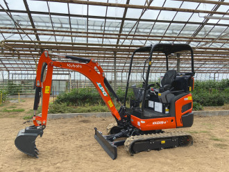 Kubota KX019-4 LPG Gasbagger Pforzheim
