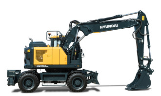 Hyundai Mobilbagger HW170ACR Verstellausleger Siegen