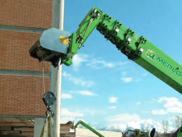 Merlo Hydraulische Seilwinde mieten in München