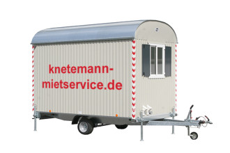 Bauwagen - Baustellenwagen mit 25 + 80 KM/H zu vermieten 