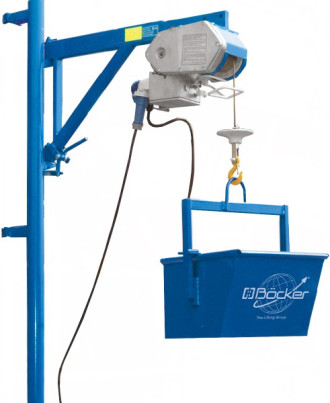 BAUAUFZUG, DACHDECKERAUFZUG, SCHRÄGAUFZUG, MATERIALAUFZUG Steinweg Toplift