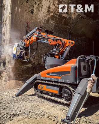ROBOT WYBURZENIOWY / HUSQVARNA / DXR145 / WYNAJEM