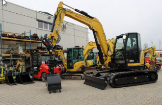 Yanmar SV100-2 Oil Quick OQ 45-5 Tübingen
