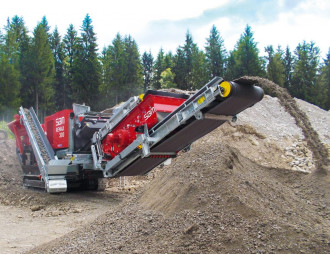 SBM Remax 300 raupenmobiler Prallbrecher 