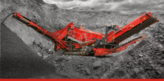 Terex Finlay 883+, 2-pokładowy przesiewacz do dużych obciążeń, 4 800 mm x 1 530 mm