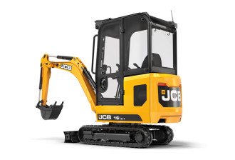 JCB 16C Minibagger, Gewicht 1750 kg 