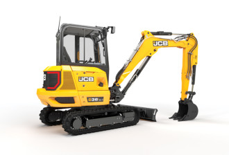 JCB 36 C Minibagger, Gewicht ca. 3.760 kg 