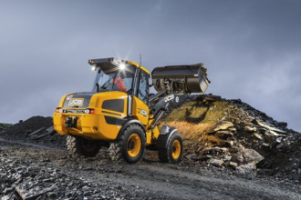 JCB Radlader 407, Einsatzgewicht ca. 5 t