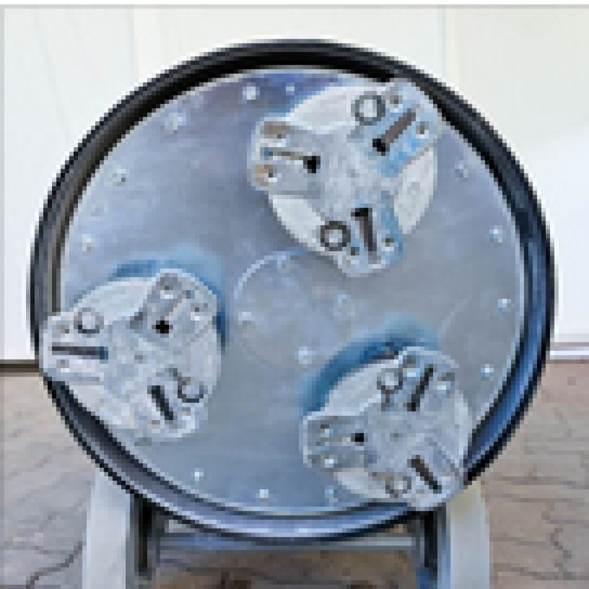 Bodenschleifmaschine / Betonschleifer / Estrichschleifer Orbiter 450mm, 450 18, Contec