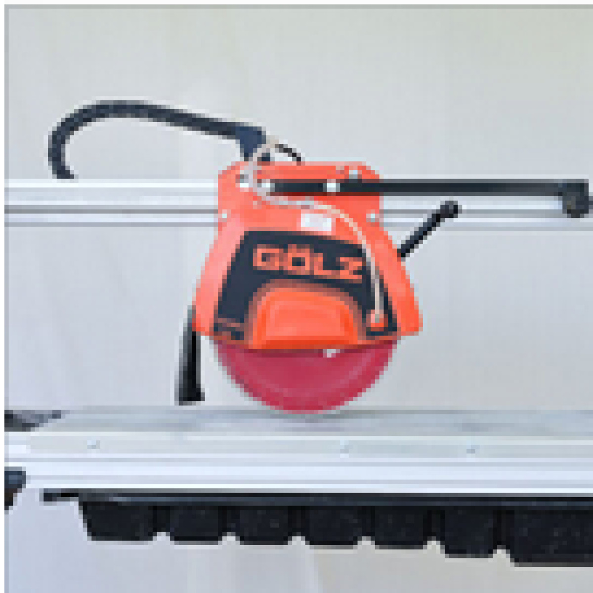 Brückensäge Fliesensäge Fliesenschneider Steinsäge Nassschnitt bis 120cm Schnittlänge und 11cm Schnitttiefe, inkl. Diamantscheibenabnutzung, GS350A-120 Gölz