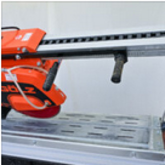 Brückensäge Fliesensäge Fliesenschneider Steinsäge Nassschnitt bis 120cm Schnittlänge und 11cm Schnitttiefe, inkl. Diamantscheibenabnutzung, GS350A-120 Gölz