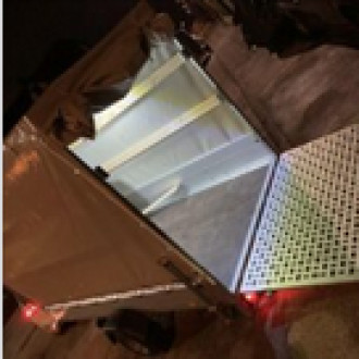 PKW Anhänger 1500kg Tieflader Rampe Vollplane