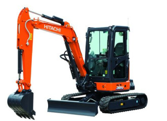Minibagger Hitachi ZX 38U-5 mit X-tratilt 