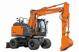 Mobilbagger Hitachi  ZX130W 