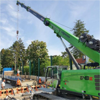 Raupenkran Sennebogen 643 R - Serie E_KG000460 Magdeburg