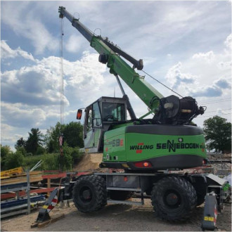 Teleskop Mobilkran Sennebogen 613 M - Serie E_10821 