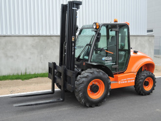 Terenowy wózek widłowy Ausa C300 H X4 - ST03.0t-54D 
