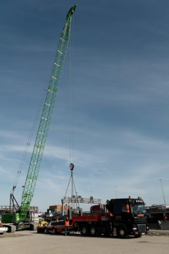 Gittermastkran Sennebogen 1100 R - Serie E - 2. Winde_10658
