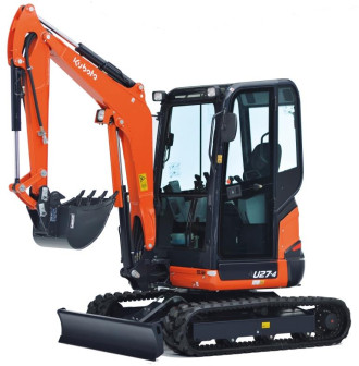 Minibagger 2.6 to Kurzheckbagger Kubota U 27-4 highSpec 